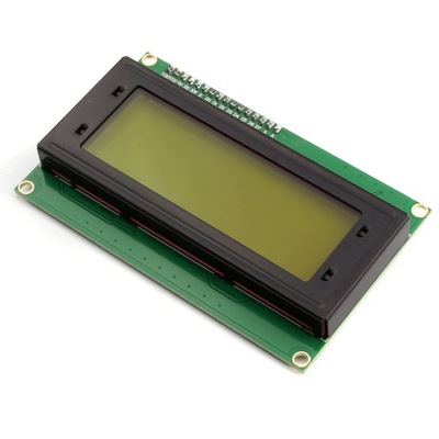 Wyświetlacz LCD 2004 z konwerterem I2C HD44780 zielony