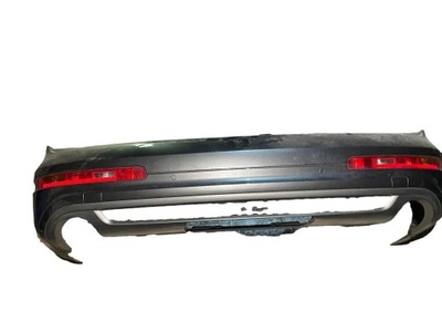 Audi q7 4l бампер задняя sline 4pdc szary фото №1