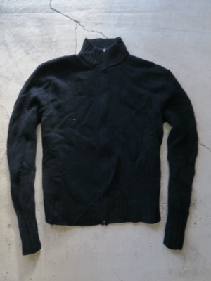 Ralph Lauren gruby wełniany rozpinany sweter XL