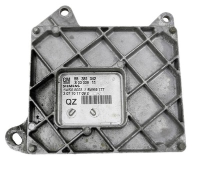 Блок керування opel vectra 55351342 s0300914 5ws08023 програмування фото №1