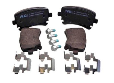 Volkswagen оригинальный номер jzw698451l тормозные колодки фото №1