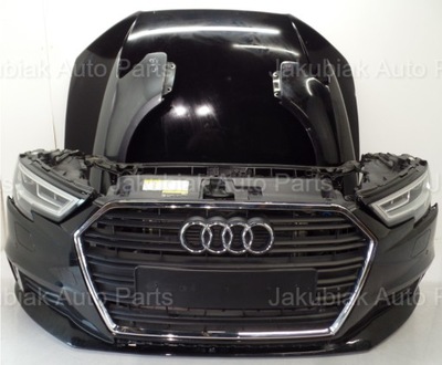 Audi a3 8v3 lift капот бампер pas full led перед фото №1