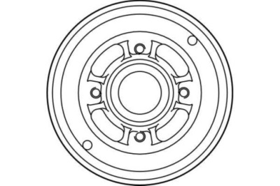 Барабан гальмівний trw фото №1