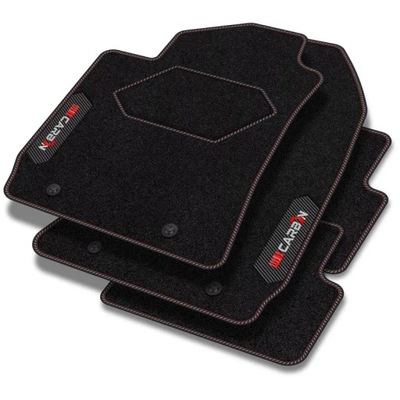 ALFOMBRILLAS DE FELPA CON SERII CARBÓN PARA FIAT STILO 2001-2008  