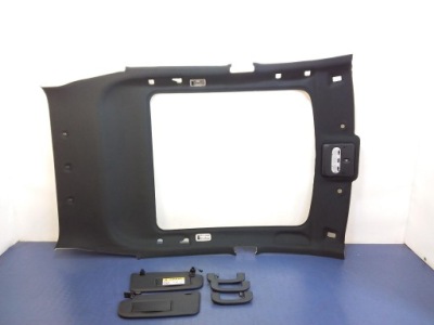 Nissan qashqai ii стеля ліхтарі козирки czarna фото №1