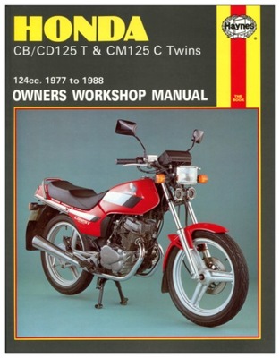 HONDA CBCD125T CM125C (1977-1988) MANUAL REPARACIÓN HAYNES 24H  