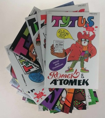 Tytus Romek i A'tomek - Zestaw 15 ksiąg - H. J. Cmielewski