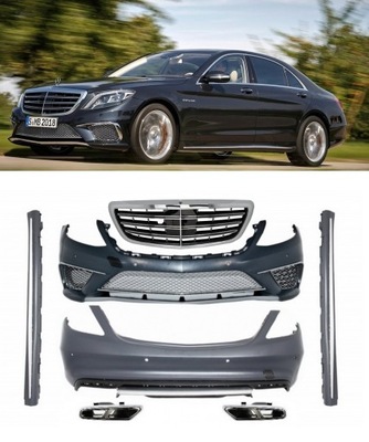 PARAGOLPES BODY KIT MERCEDES S W222 13-17 S65 S63 AMG  