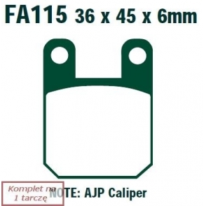 EBC ZAPATAS HAM. MOTO. PEUGEOT SQUAB 50CC (95-01)/ ELYSEO 50 (03)/ BLASTE  