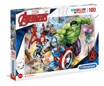 Puzzle Supercolor The Avengers 180