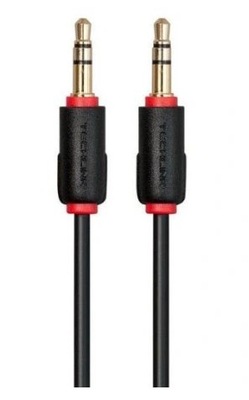 Techlink Kabel Audio 3 m 3.5mm Czarny 103263