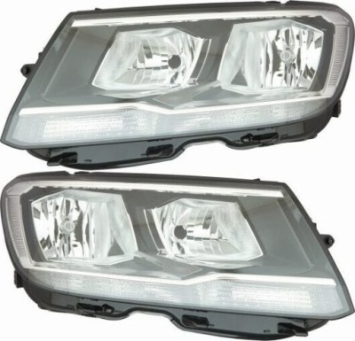 Фары лампы vw tiguan 16- kpl фото №1