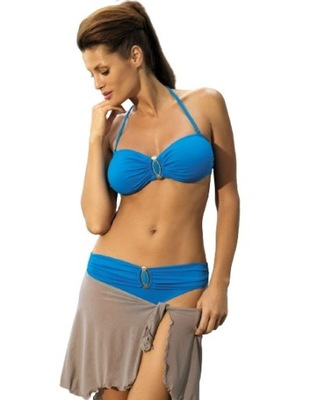 Kostium kąpielowy strój M-195 blue bikini 38