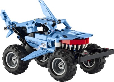 Używane klocki LEGO Technic 2w1 Monster Jam Megalodon 42134