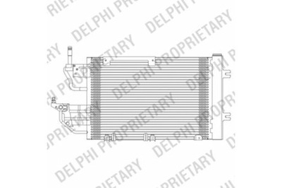 РАДИАТОР КОНДИЦИОНЕРА OPEL