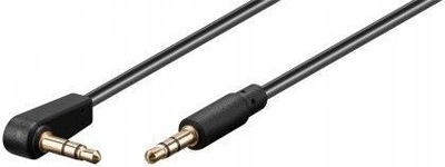 Kabel audio AUX-3,5 mm stereo 1m przewód