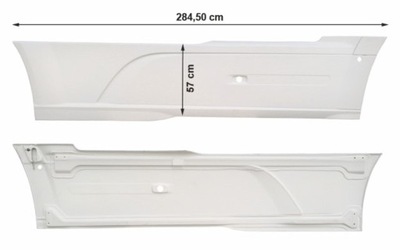 Защита межосевая daf xf106 правая фото №1