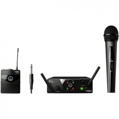 AKG WMS-40 MINI 2 DUAL Vocal / Instrument Set US45A/C (660.700-662.300) - s