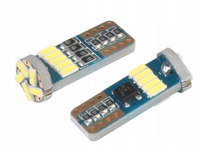 ЛАМПОЧКИ LEDOWE W5W 15X4014 SMD 12V CANBUS NONPOLAR