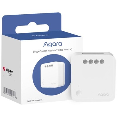 Aqara T1 - przekaźnik jednokanałowy (bez N) (EU)