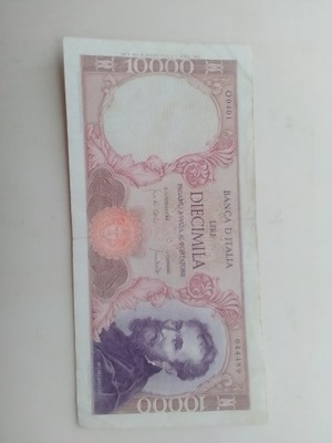 10000 LIRE 1962