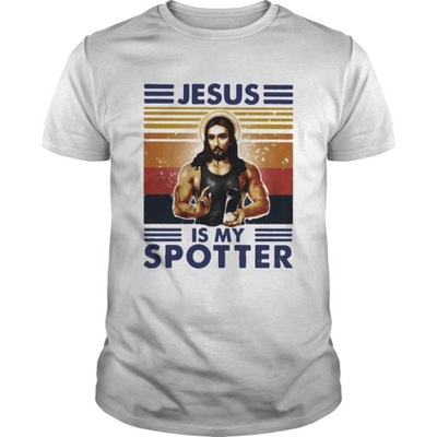 Jesus Is My Spotter Vintage T-Shirt