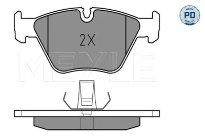 MEYLE PADS HAM. BMW P. E39 520-540 -10/96  