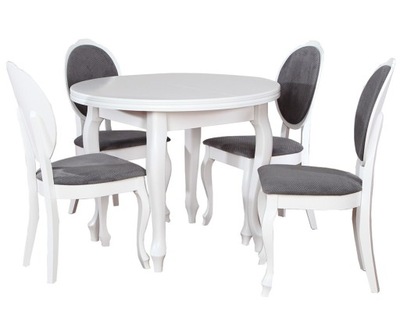 Stół z krzesłami rozkładany PRODUCENT HIT ALBMART