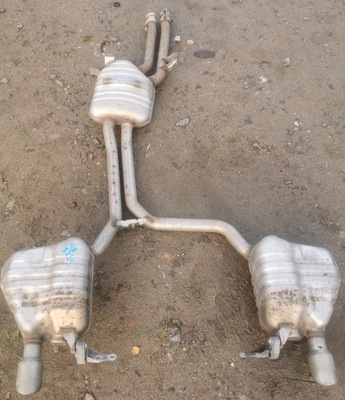 Выхлоп гаситель audi q5 8r 2011 3.2 fsi фото №1