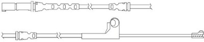 SENSOR ZAPATAS HAM BMW X5 XDRIVE 30D 10-13 PARTE DELANTERA  