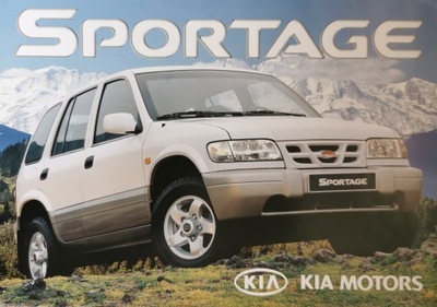 KIA Motors Sportage Prospekt dwustronny