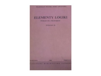 Elementy Logiki - W Wolter