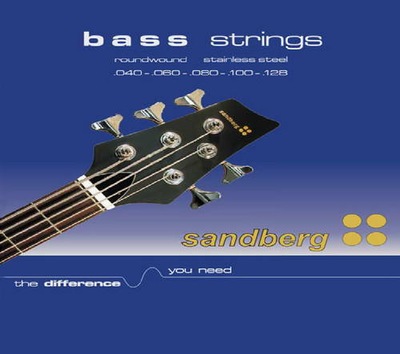 SANDBERG BS5-40 struny do gitary basowej pięciostrunowej