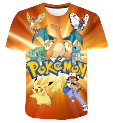 KOSZULKA T-shirt DLA DZIECKA POKEMON PIKACHU
