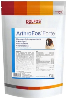 Dolfos ArthroFos Forte na stawy dla psa 1kg