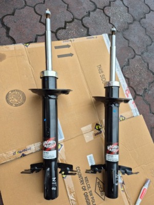 Амортизатор fiat ducato перед magneti marelli 35197407000 новая фото №1