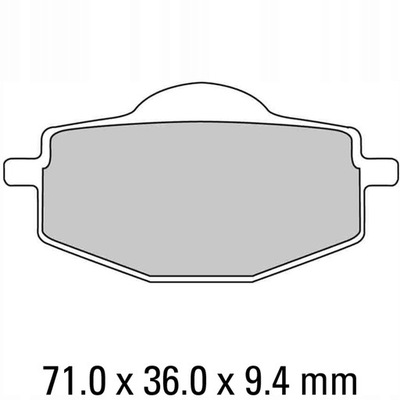 КОЛОДКИ ГАЛЬМІВНІ FERODO FDB383P