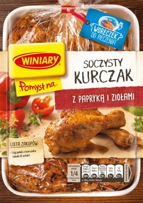 WINIARY POMYSŁ NA SOCZYSTEGO KURCZAKA Z PAPR I ZIO