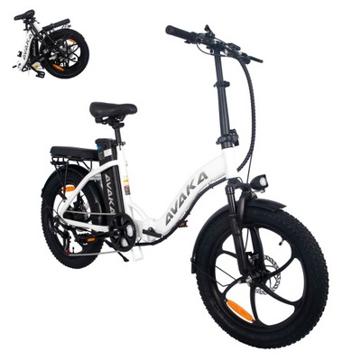 Rower elektryczny składany 500W 15AH 100km e-bike