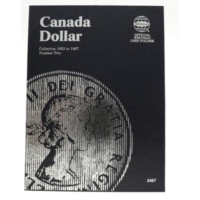 Album na monety Kanada - 1 dollar 1953 - 1967 - Whitman