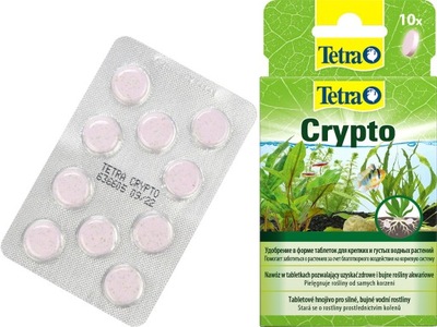 TETRA Crypto 10 Tabletek Nawóz dla Roślin