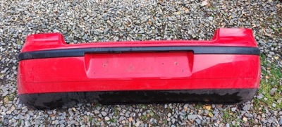 Бампер задняя vw polo 6q фото №1