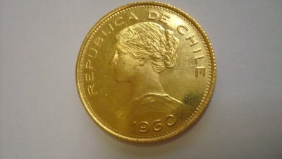 Chile 100 Pesos 1960 stan 1