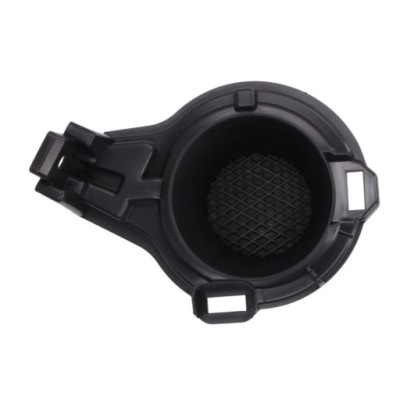 Заглушка противотуманной фары передок  l nissan juke f15 06.10-07.14 blic 5513-00-1601997p пластик, чёрный фото №1