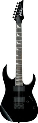 Gitara elektryczna 6 strunowa, Ibanez GRG121DX-BKF, Superstrat, czarna