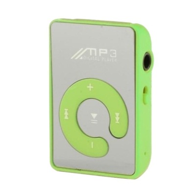 Odtwarzacz muzyki mp3 Odtwarzacz muzyki mp3 Muzyka mp3 Zielony