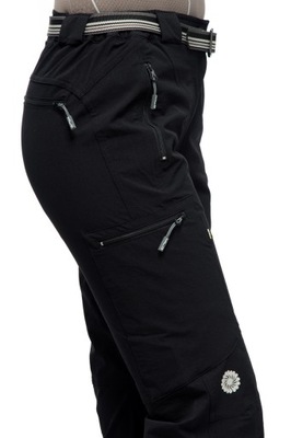 Spodnie Trekkingowe Damskie Milo Vino Lady - Black L