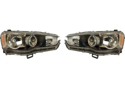 Фары лампы mitsubishi lancer viii 08- l+p фото №1