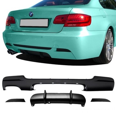 DIFUZORIUS SPOILER ANTDĖKLAS BMW E92 E93 M-PAKIET JUODAS MAT 