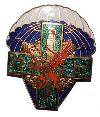 Odznaka 12 Batalion Rozpoznawczy III RP